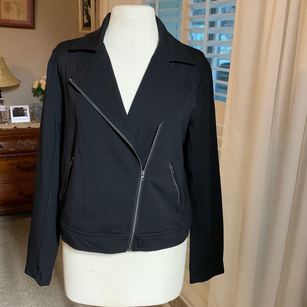 Black Ponte Moto jacket size M